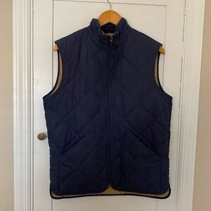 J Crew Factory Navy Vest